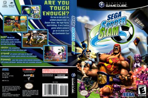 Sega Soccer Slam Cover - Click for full size image